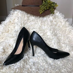 Pointed Toe Black Heels